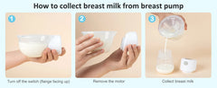 Hands Free Electric Breast Pumps Mother Milk Extractor Portable Breast Pump Wearable Wireless Breastpump